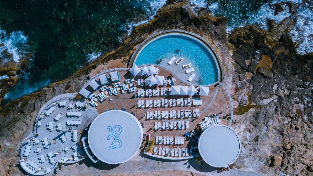 Hotel and city-facing setup for a fitness holiday in Malta