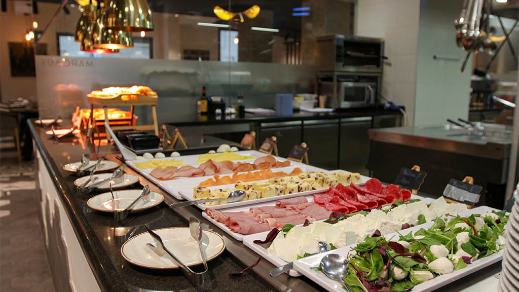 Nutrition-friendly hotel breakfast on Malta