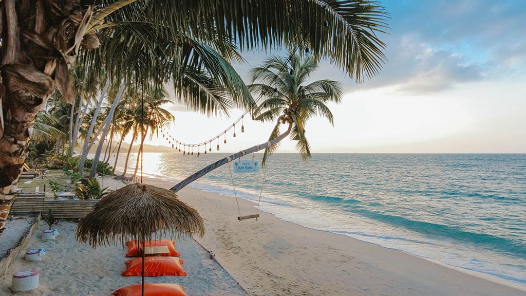 Resort-Feeling fuer Fitnessurlaub auf Koh Samui